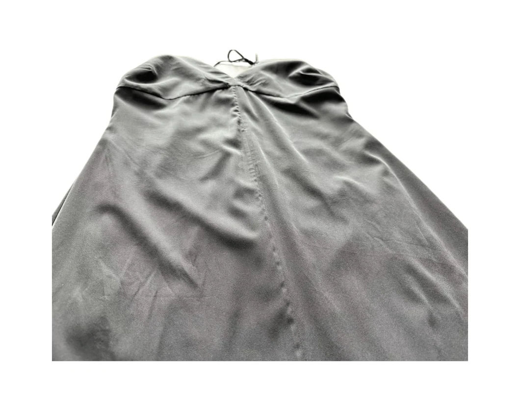 Women Sleepwear Silk Satin V Neck Maxi Slip Dress