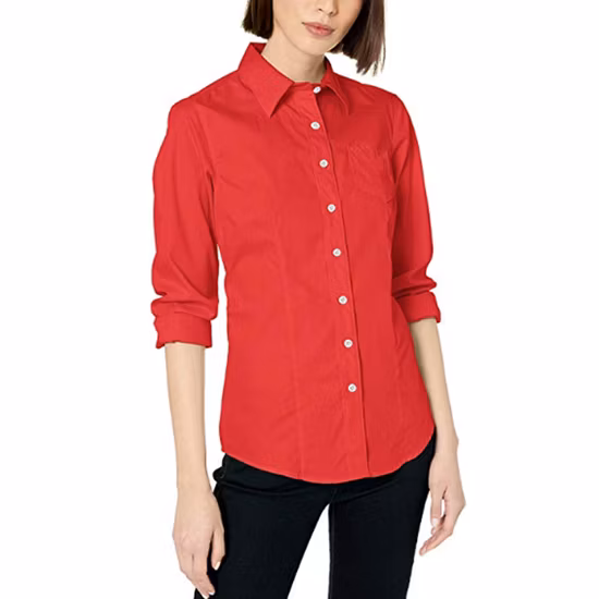 Camisas de uniforme Camisas formales de oficina de negocios para mujeres Damas